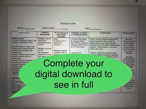 20 Nursing Care Plan Template Printable - vrogue.co