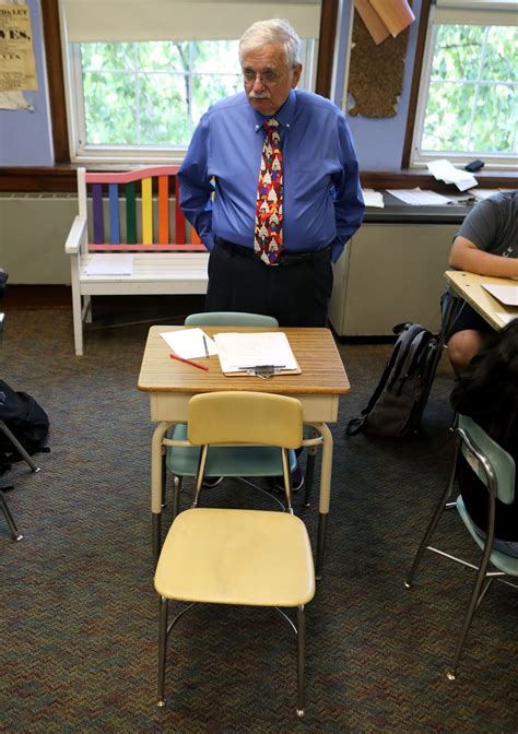 Why does this N.J. teacher always keep an empty chair in his classroom? The answer will inspire ...