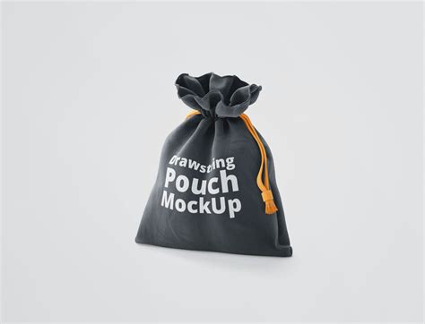 Free Drawstring Bag Mockup