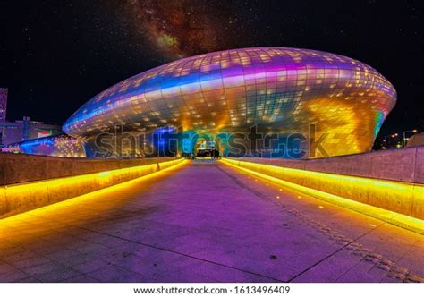 Dongdaemun History Culture Park Night Seoulsouth Stock Photo 1613496409 ...