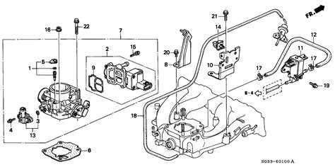 Honda Civic Hatchback Cap, sealing. Body, throttle - 16097-P2A-003 | Norm Reeves Honda Vista ...