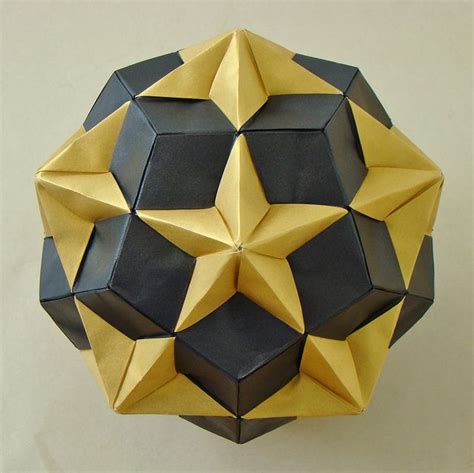 Compound of Dodecahedron and Great Dodecahedron by sin cynic, via Flickr | Tapecraft - Geometric ...