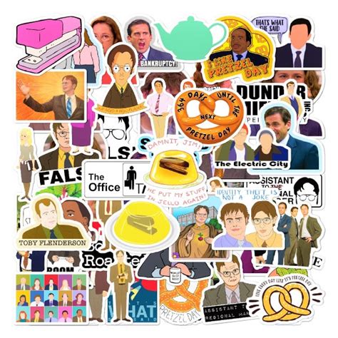 The Office Stickers - Etsy