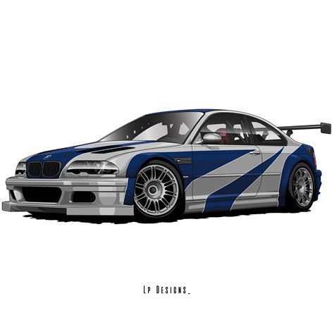 ArtStation - Bmw M3 Gtr - NFSMW