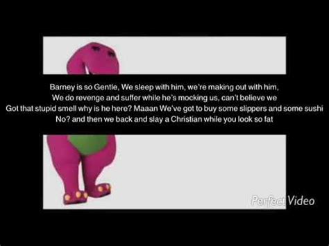 Barney Theme Song Reversed (Read Description Before Watching) - YouTube