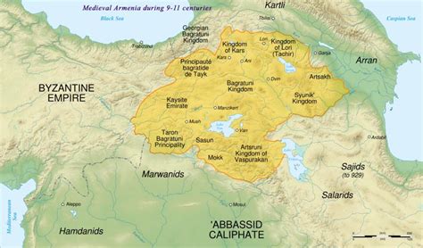 Maps of Armenia - Ancient and Medieval - Armenian-History.com