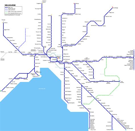 UrbanRail.Net > Oceania > Australia > Victoria > Melbourne Metropolitan ...