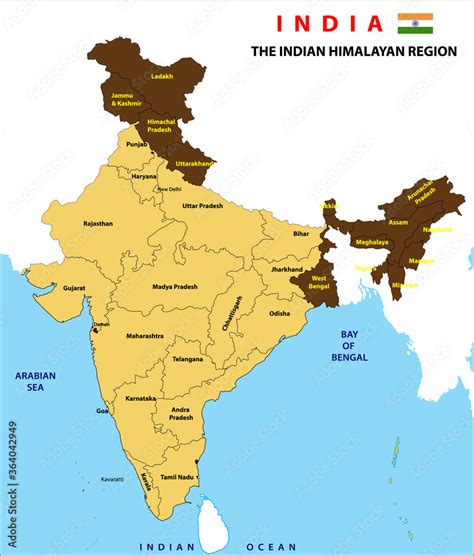 Union Territories On Political Map Of India Map | The Best Porn Website