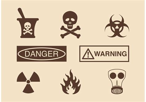 Danger And Warning Vector Icons 90790 Vector Art at Vecteezy