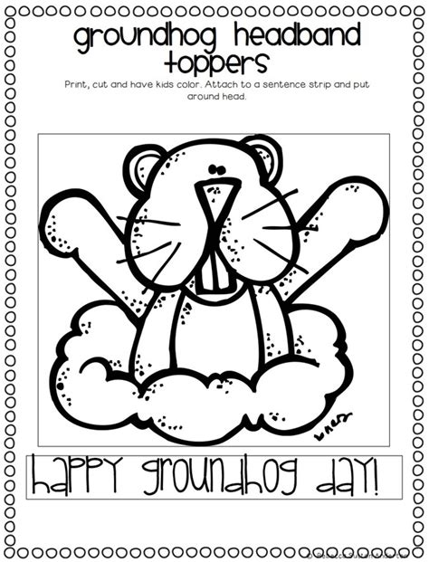 Groundhog Day Activity For Kindergarten - Kindergarten