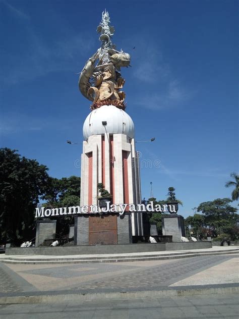 Monumen Jayandaru editorial stock image. Image of jayandaru - 116370454