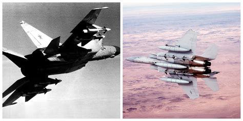 Eagle Vs Foxbat: when USAF F-15s dogfighted with Iraqi (or Russian?) MiG-25s during Operation ...