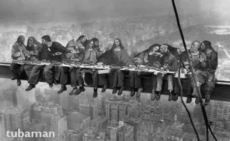 Wallpapers Photo Art: Lunch Atop a Skyscraper, 1932 Poster, Eating ...