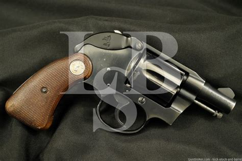 COLT Detective Special .38 Spl. DA/SA Double Action Revolver 1964-1967 ...