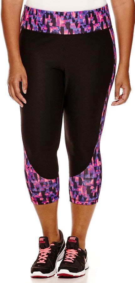 Xersion Motion Inset Capris - Plus | Fashion, Plus size, Casual fashion