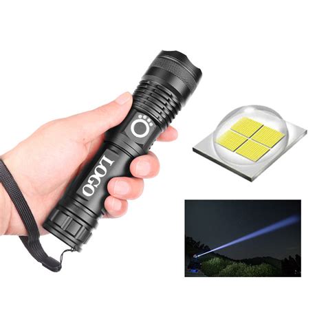 XHP50 LED 1000 Lumen Rechargeable Tactical Flashlight - Miss Promotion