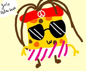 Hippie Spongebob - Drawception