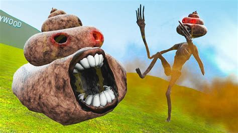 POOP HEAD - SIREN HEAD MOD (Garry's Mod) - YouTube