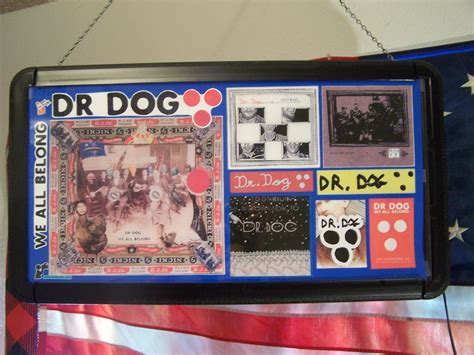 Dr. Dog merchandise box lamp for "We All Belong" tour : r/DrDog