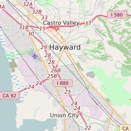 Hayward Ca Zip Code Map – States Map Of The Us