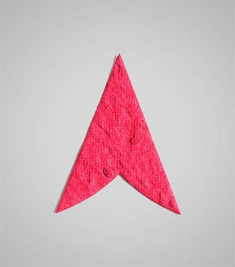 Seed Paper Arrowhead Shape