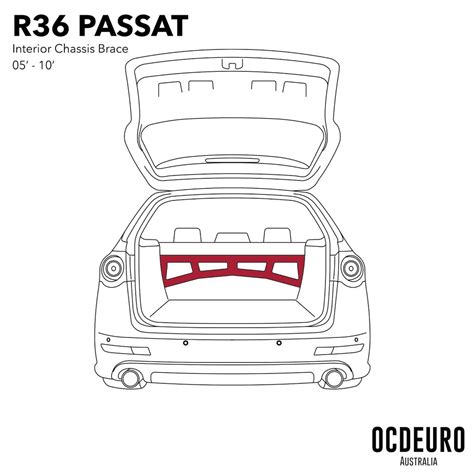 VW Passat R36 B6 Wagon Interior Chassis Bracing | OCDEURO Australia