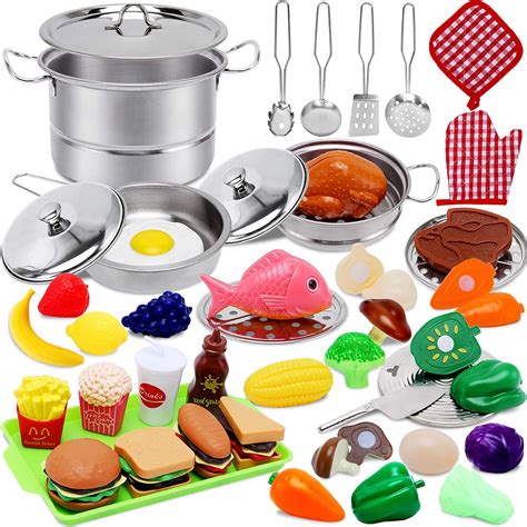 Amazon.com: Toys for 2 3 4 Year Old Girls Boys,Play Kitchen Accessories ...