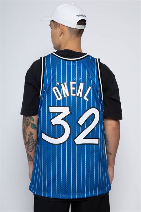 Shaquille O'Neal Orlando Magic 94-95 Hardwood Classic Swingman Jersey ...