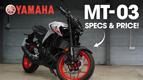 2021 Yamaha MT-03 | A2 Hyper Naked - Specs and Price! - YouTube