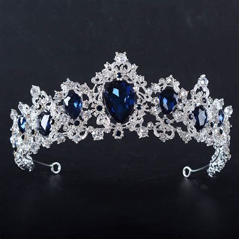 Bridal tiara, crystal crown, bridal hair piece wedding, crystal bridal ...