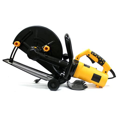 14" Portable Concrete Saw 3200W Corded Electric 4100 RPM w/ Water Pump ...