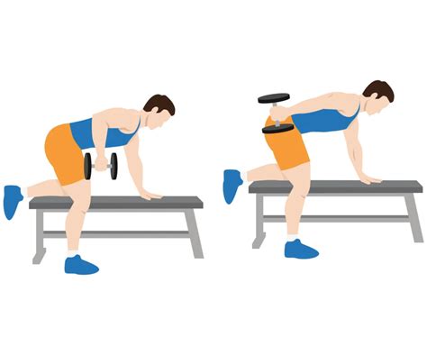 How to Do a Tricep Kickback (7 Variations) - Illustrated Guide - Gym Geek