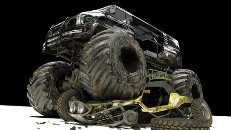 Monster Truck Crush HD wallpaper | cars | Wallpaper Better