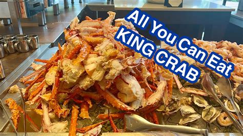 All You Can EAT KING CRAB Buffet @ KURO | LuuLinh TV - YouTube