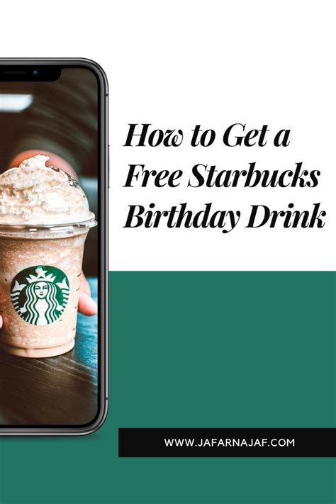 Starbucks birthday reward – Artofit