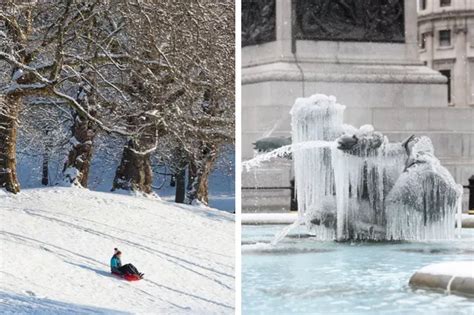 London weather: Temperatures set to plummet to -6C today after coldest night in 10 years - MyLondon