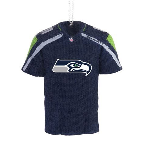 Seattle Seahawks Resin Jersey Ornament - Fanatics.com