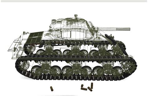 Sherman Tank 3D Model $5 - .dae .fbx .obj .blend .3ds - Free3D