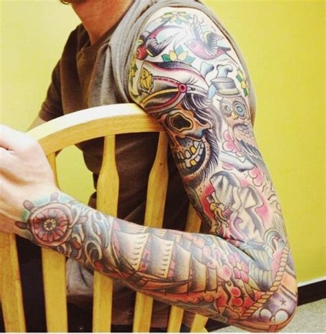 Pirate Skeleton Tattoo - Best Tattoo Ideas Gallery