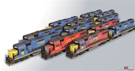 EMD GP38-2 – D&H Ex-LV Mega Pack – JointedRail.com