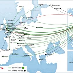 Qantas route maps