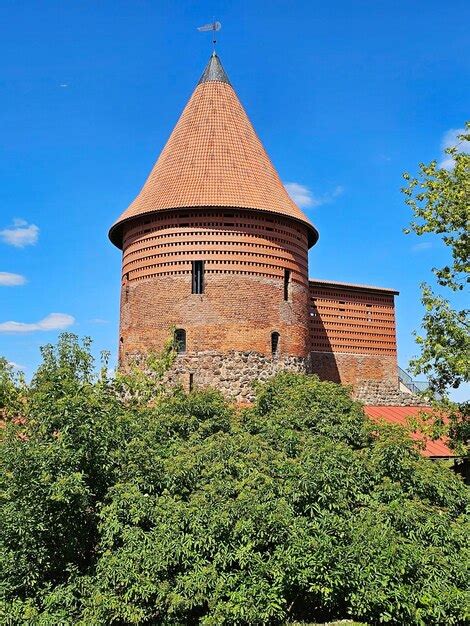 Premium Photo | Kaunas castle tower in lithuania