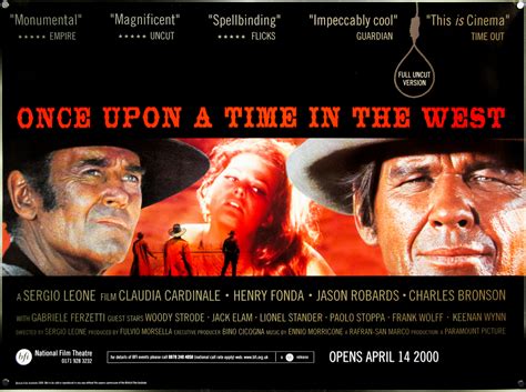 Once Upon A Time In The West / quad / 2000 BFI re-release / UK