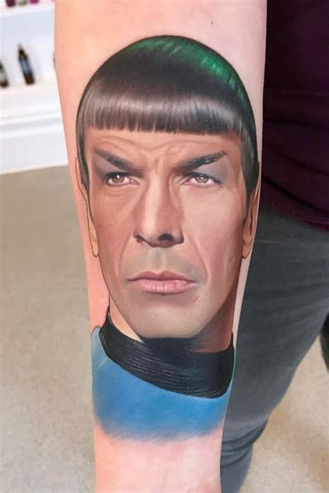 Mr. Spock Tattoo - TattManiaTattMania | Tattoos, Spock, Star trek tattoo