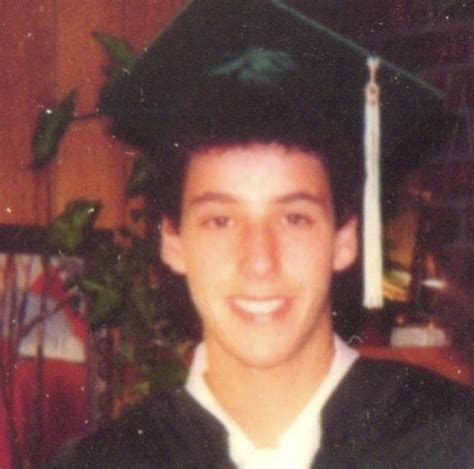 Adam Sandler - high school graduation 1984 : r/OldSchoolCool