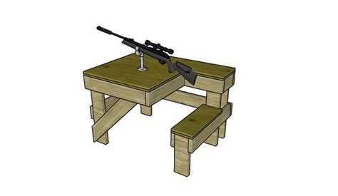 Shooting Table Plans | MyOutdoorPlans | Free Woodworking Plans and Projects, DIY Shed, Wooden ...