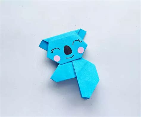 Origami Koala Bookmark | AllFreeKidsCrafts.com