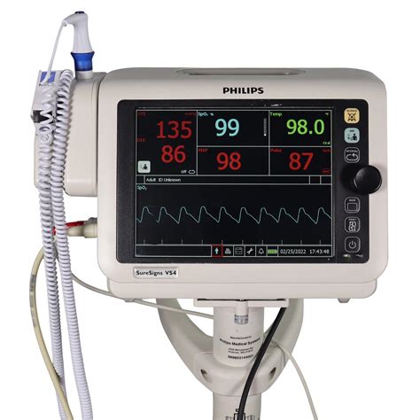 Philips SureSigns VS4 Vital Signs Monitor With Patient, 48% OFF