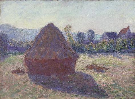 A Haystack in the Evening Sun, 1891 - Claude Monet - WikiArt.org