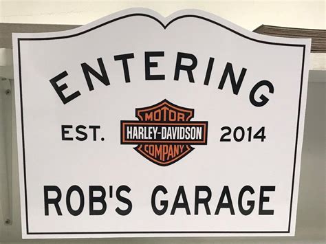 Custom Harley Davidson Signs for Garage/Man Cave ***FREE SHIP*** | #1918929235